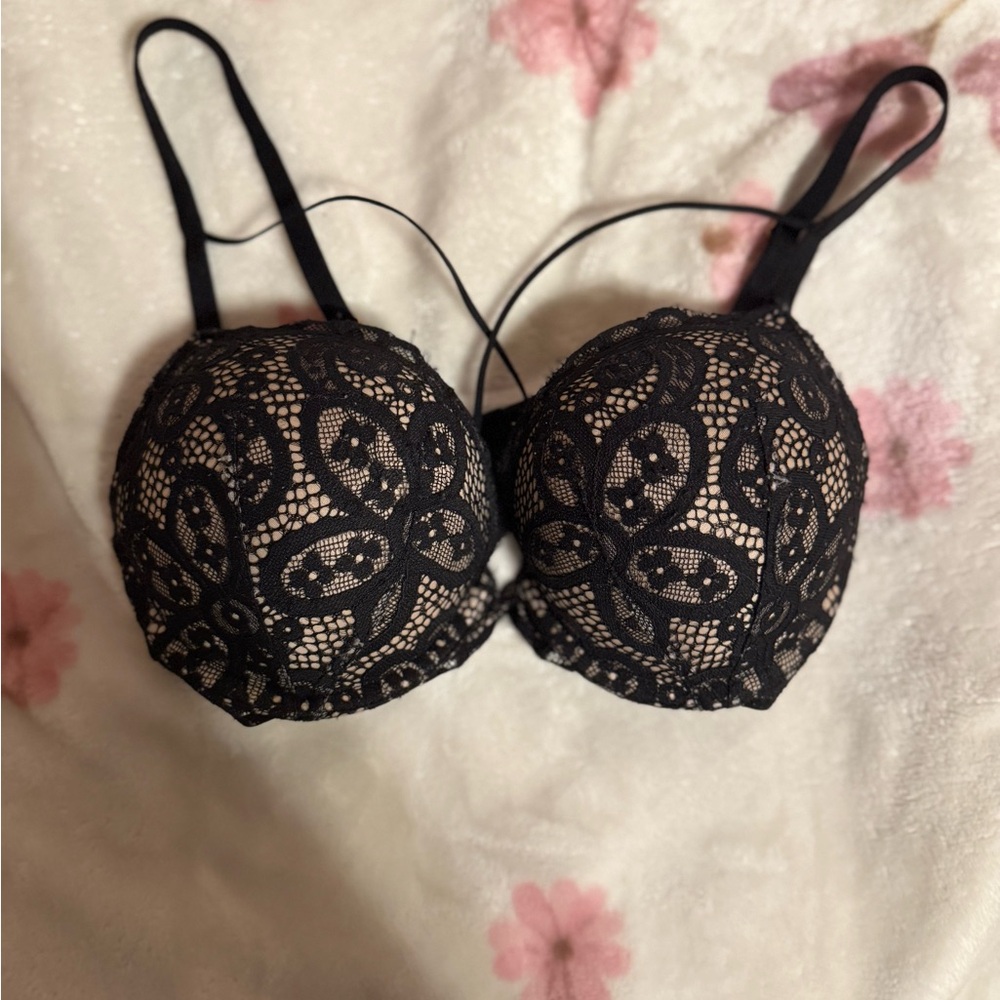 Victoria's Secret Black Lace Bra